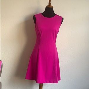 Bright pink flirty fun dress. Brand new. No tags